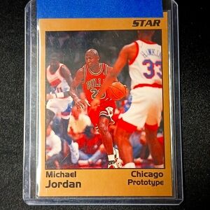 Star Michael Jordan Prototype Card